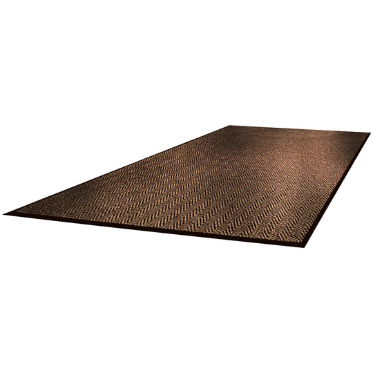 4 x 6 Feet Brown Superior Vinyl Carpet Mat