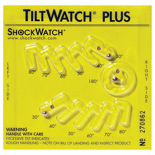 TiltWatch Plus with Label 50/Case