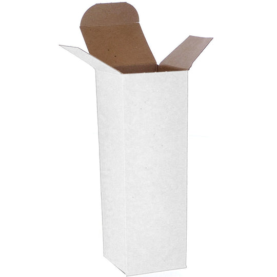 2 x 2 x 7 White 24pt 1-pc Chipboard Folding Carton 500/Case
