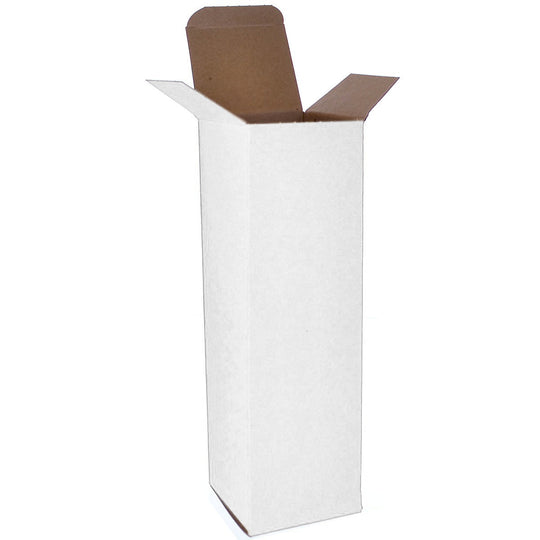 3 x 3 x 10 White 24pt 1-pc Chipboard Folding Carton  250/Case