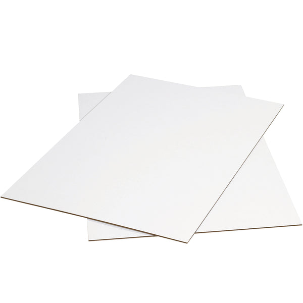 40 x 40 White Corrugated Sheets 5/Bundle