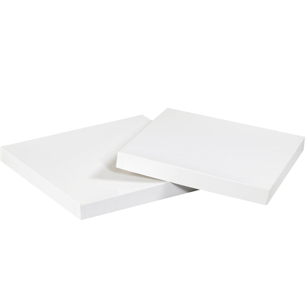 19 x 12 White Deluxe Gift Box Lids 50/Case