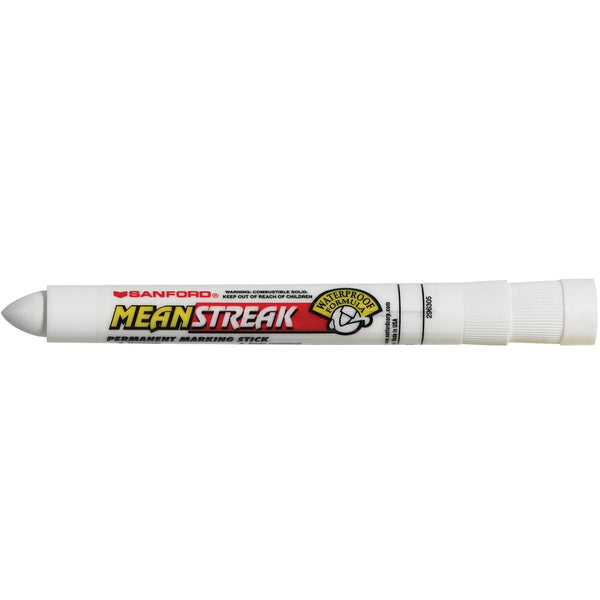 White Mean Streak "Paint in a Tube" Markers 12/Case