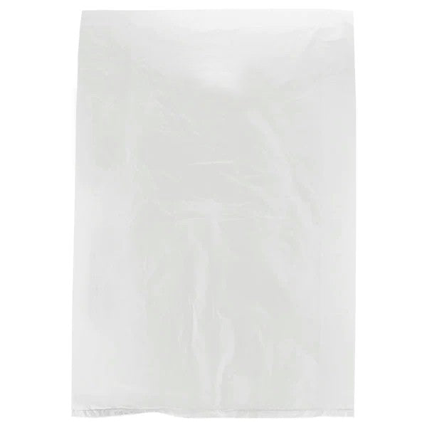 12 x 3 x 18 White Hi-Density Gusseted Merchandise Bags (.60 mil thickness) 1000/Case