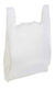 18 x 8 x 28 High Density White T-Shirt Bags 500/Case