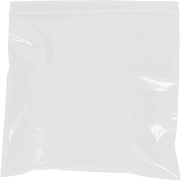 10 x 12 - 2 Mil White Reclosable Poly Bags 1000/Case