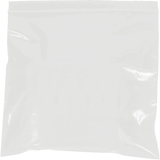 12 x 15 - 2 Mil White Reclosable Poly Bags 1000/Case
