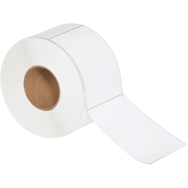 4 x 10" White Thermal Transfer Labels 4/Case