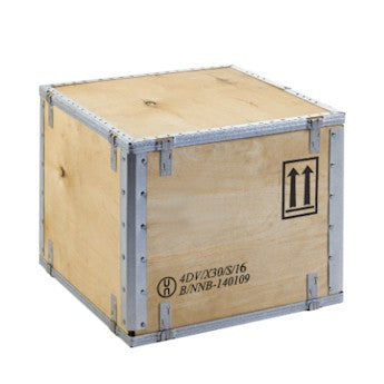 14.5" x 14.5" x 11.8" Wood Crate Shipping Box
