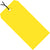 2-3/4 x 1-3/8 Pre-Strung Yellow Tags (THICK BOARD - 13 POINT) 1000/Case