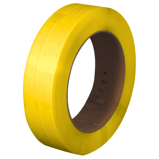 1/2" x .031 600# (16x6) Polypropylene Strap 7200 Feet YELLOW